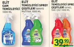 TARIM KREDİ ELİT TEMİZLEYİCİ ÇEŞİTLERİ 1000 ML fiyat ve kampanya bilgisi